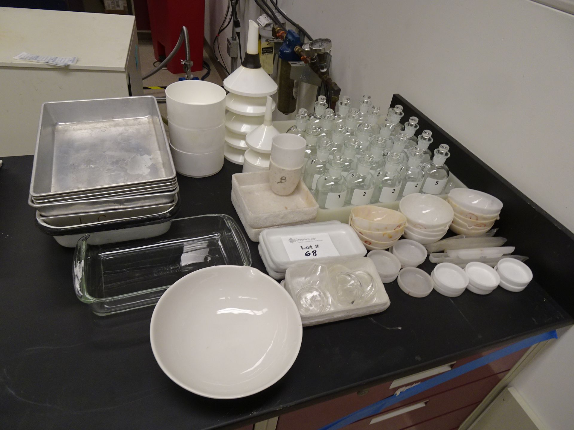 Lot Of Misc Glass, Plastic, and Stoneware