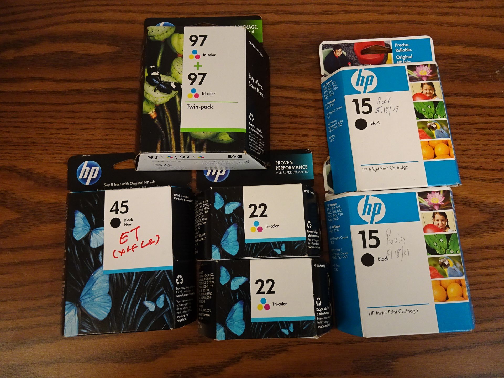 Lot of HP Inkjet Cartridges