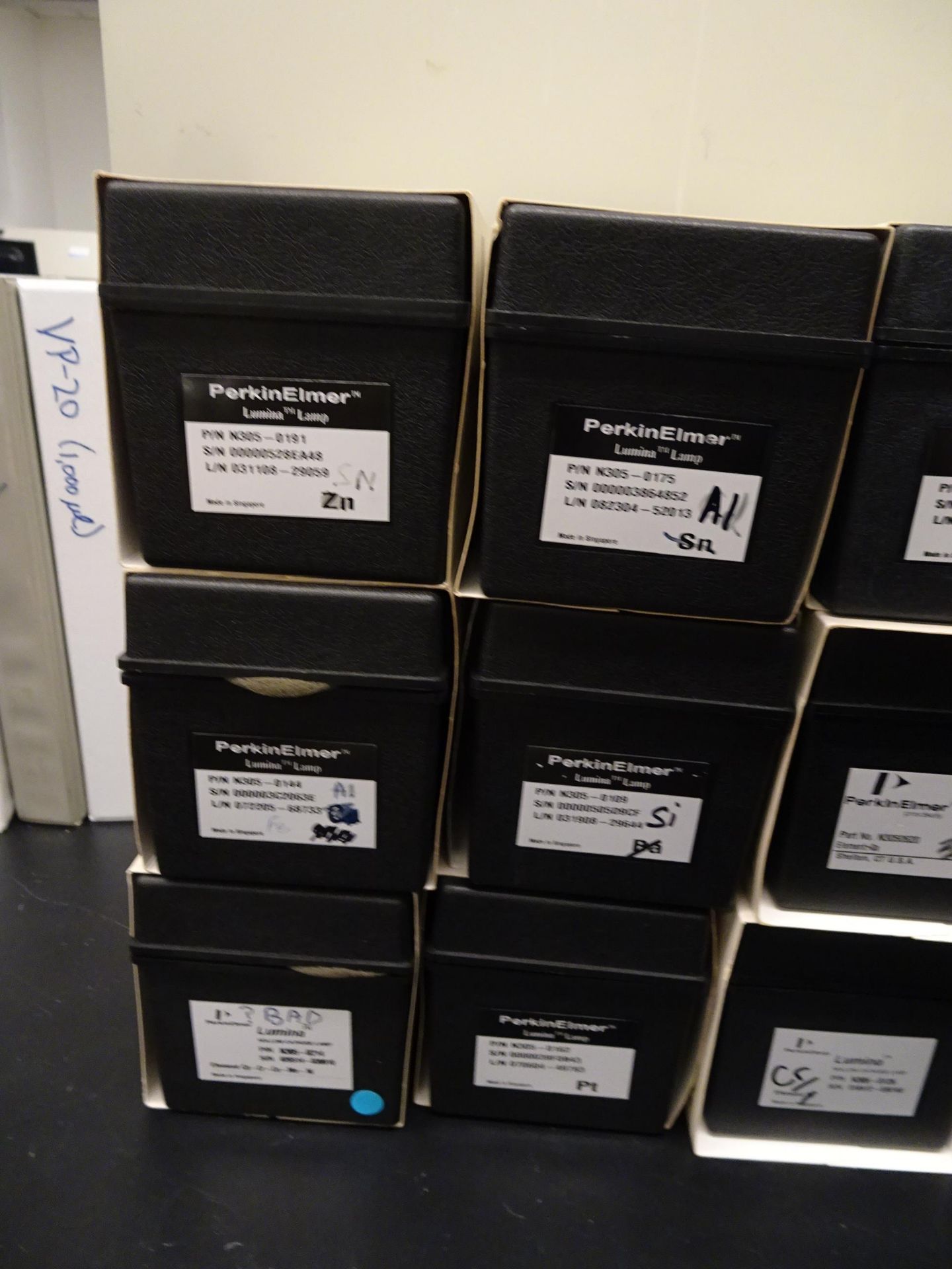 Lot of (12) PerkinElmer Lumina Series AA Lamps See Photos - Image 4 of 4