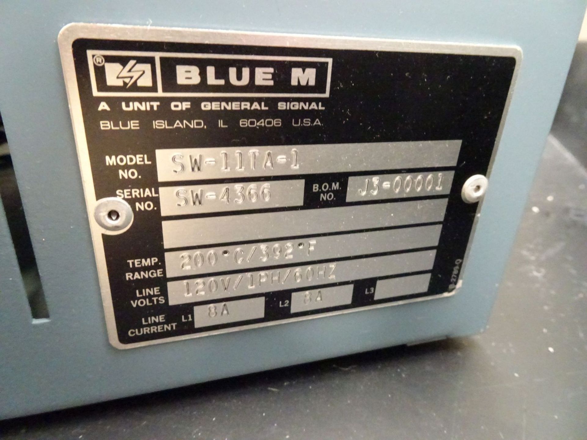 Blue M Model SW-11TA-1 Gravity Convection Oven - Image 5 of 5