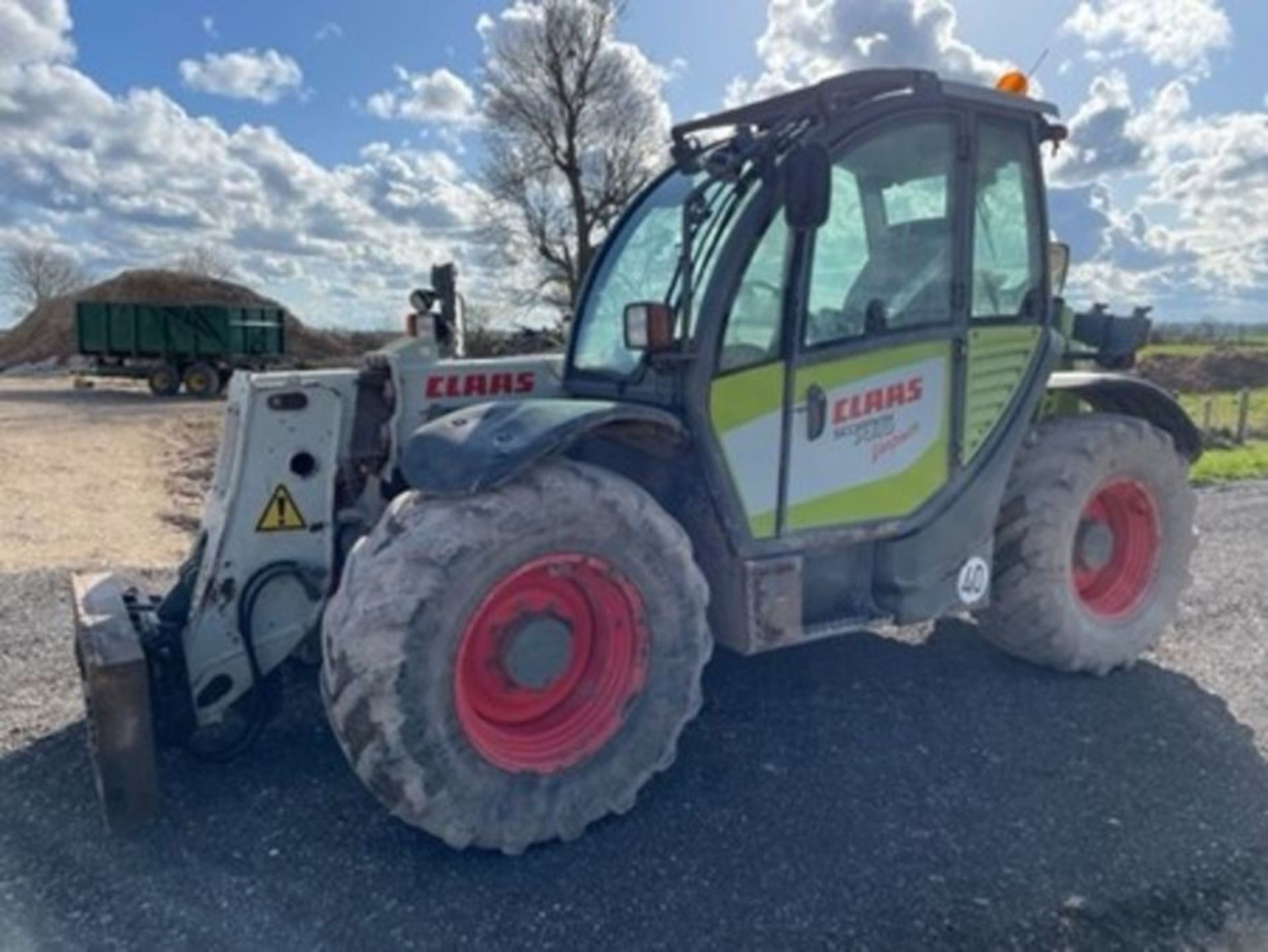 (09) Claas Scorpion 7030 Varipower telescopic handler Reg FX58 FXP, 5676 hours with pick-up hitch - Image 5 of 7