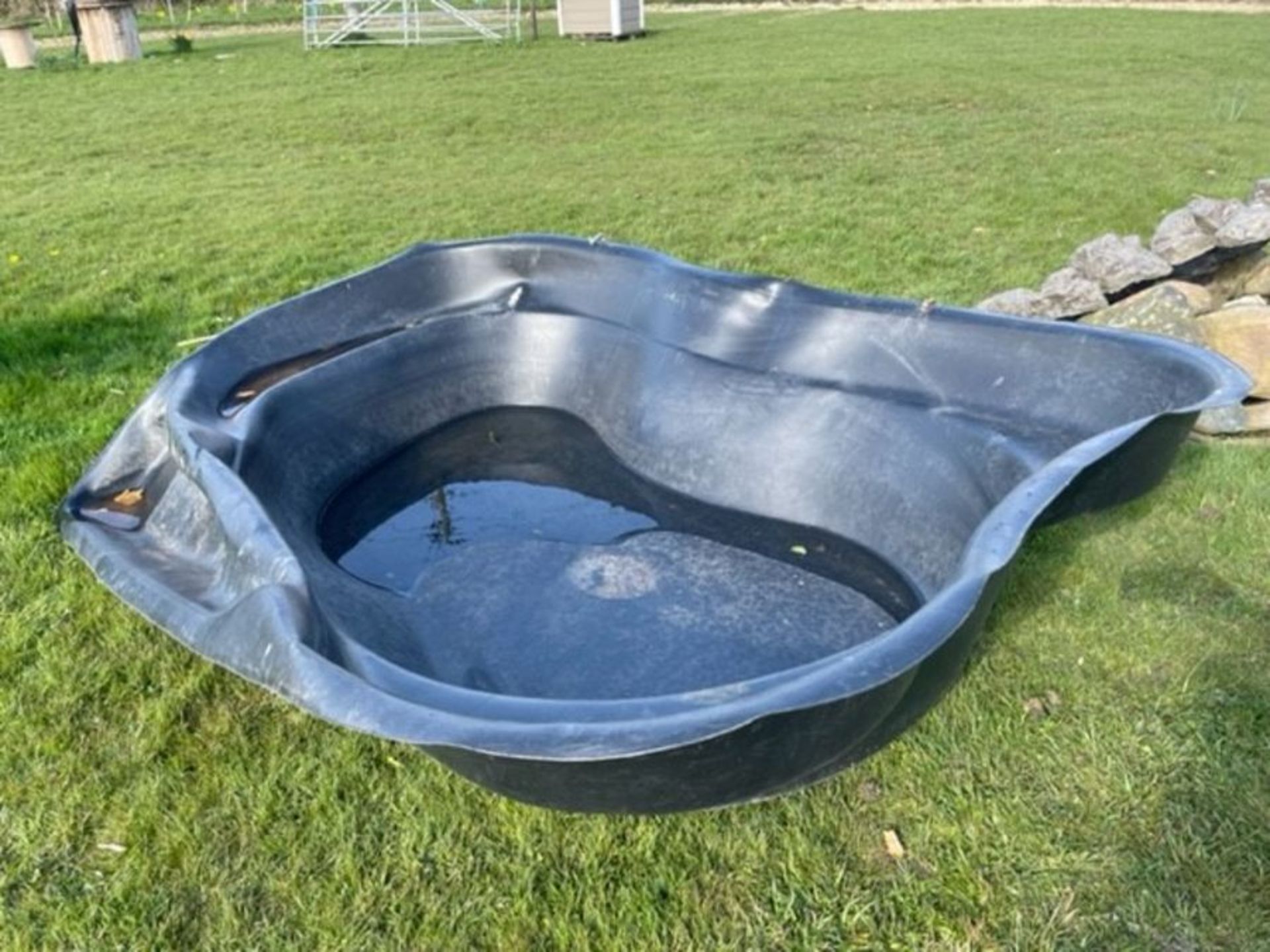 Pond liner and qty rockery stone and waterfall