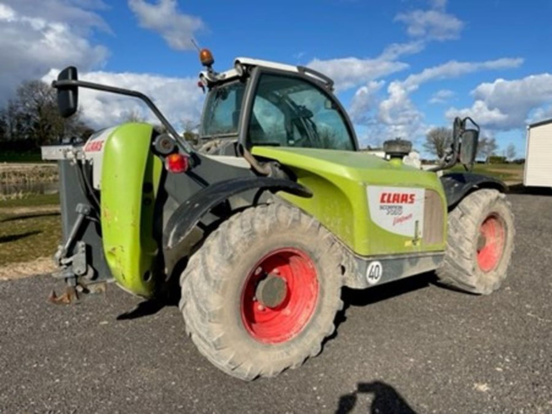 (09) Claas Scorpion 7030 Varipower telescopic handler Reg FX58 FXP, 5676 hours with pick-up hitch - Image 7 of 7