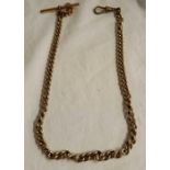 12ct ROLLED GOLD WATCH CHAIN 30g