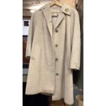 LADIES HALF LENGTH CAMEL COLOURED COAT BY MOLSTAD, SIZE 'S'