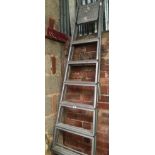 6 STEP ALUMINIUM STEP LADDER