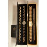 2 BOXED WATCHES & BRACELETS