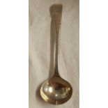 GEORGE III SILVER SALT SPOON 1799, J.EAMES