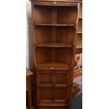 ERCOL GOLDEN DAWN CORNER CUPBOARD