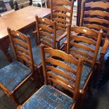 LARGE POLISHED OAK DRAW LEAF TABLE WITH GOOD BALUSTER LEGS, 4ft 9'' X 2ft 9'' EXTENDING TO 8ft