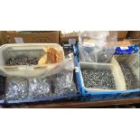 2 CARTONS OF VARIOUS GALVANISED & STEEL NAILS