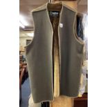 LINED BARBOUR GILET JACKET, SIZE 'S'