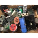 CARTON WITH VARIOUS CAPACITORS A/F FOR SPARES