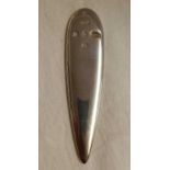 PHILIP KYDD SOLID SILVER MILLENIUM TEARDROP INGOT, 37g