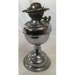 CHROME PLATED 2 BURNER OIL LAMP