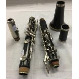 BLACK CLARINET MADE BY BOOSEY & HAWKES