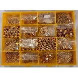 APPROXIMATELY 480g OF ROLLED GOLD JEWELLERY FINDINGS