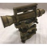 VINTAGE BRASS DUMPY SURVEYORS LEVEL OF SMALL SIZE