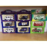 6 TETLEY'S COLLECTABLE CARS & 3 BY SEVEN UP