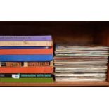 SHELF OF 1960'S & 70'S LP'S & 9 BOXED SETS OF LP'S