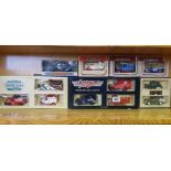 7 BOXED CARS BY DAYS GONE, PRO MOTORS FROM THE 50'S & 60'S CLASSIC COLLECTION ALL IN BOXES