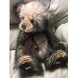 LARGE CHARLIE BEARS COLLECTORS TEDDY BEAR