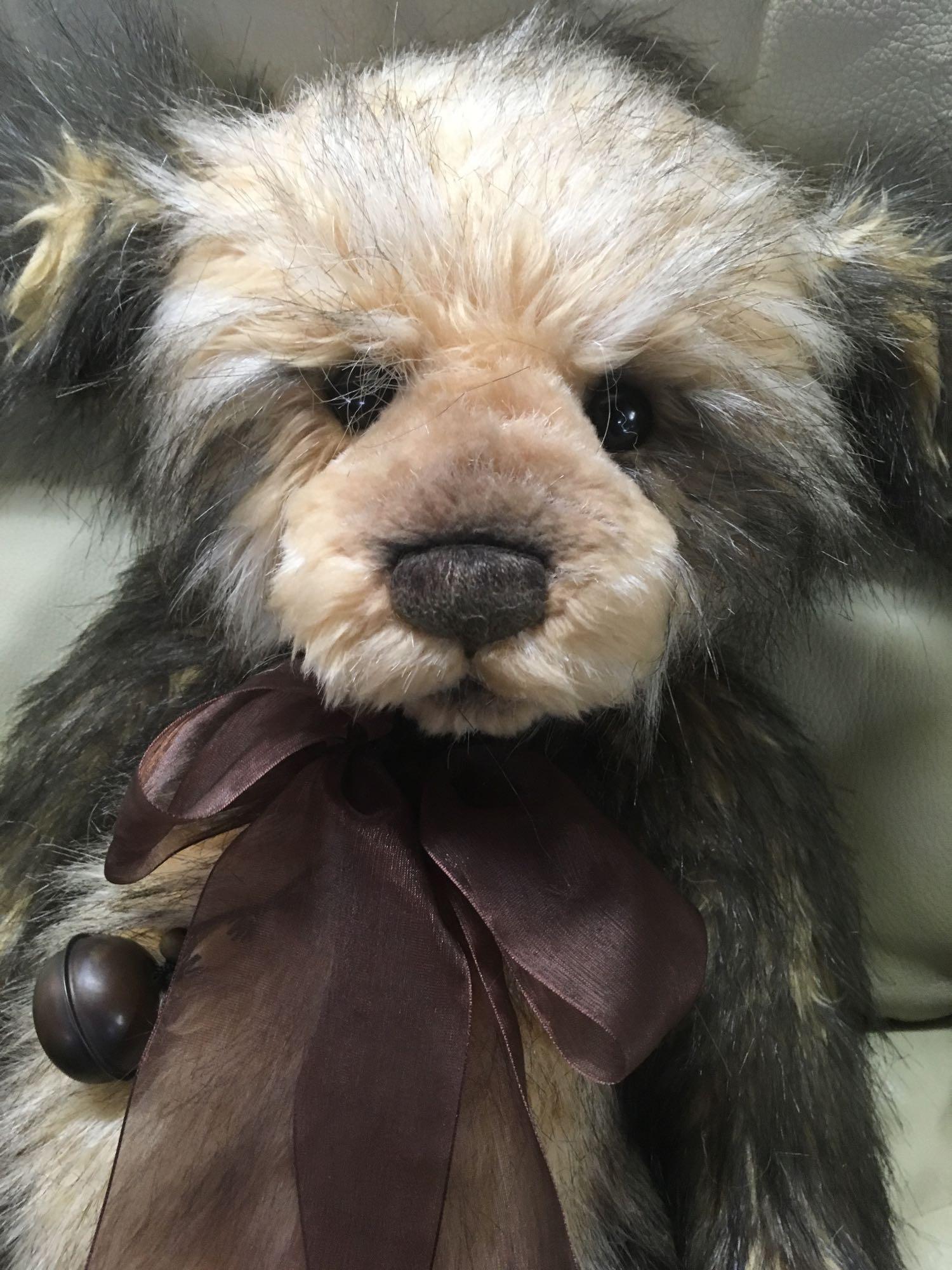 LARGE CHARLIE BEARS COLLECTORS TEDDY BEAR - Image 4 of 4