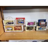 7 BOXED TOYS INCL; SOUVENIRS OF LONDON, 90 GLORIOUS YEARS & OTHERS