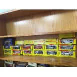 QTY OF SHELLS SPORTS COLLECTION CARS IN BOXES