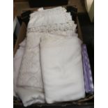 CARTON OF MISC TABLE LINEN