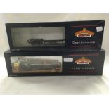 BACHMANN 060 CLASS 42 WAR SHIP ENGINE & A 33 - 900D 5TON BOGIE WAGON, BOTH BOXED