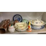 SHELF OF CHINAWARE