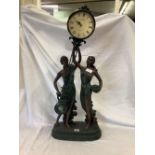 JULIANNA FIGURE CLOCK