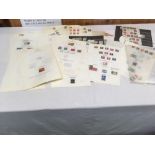 CANADA, MISC COLLN ON SHEETS & ST CARDS, DUPLICATION