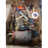 CARTON OF MISC HAND TOOLS