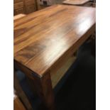 RUSTIC STYLE DINING TABLE
