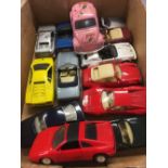 SMALL CARTON OF MISC SPORTS CARS