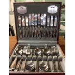 44 PIECE CANTEEN CUTLERY SET BY VINERS - BOXED