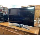 SAMSUNG CURVED 40'' SMART TV WITH REMOTE