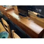 McINTOSH SIDEBOARD A/F, 7ft 7'' LONG X 2fT 6'' HIGH X 1ft 6'' WIDE