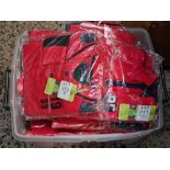 CARTON OF RED YACHTING SHIRTS IN VARIOUS SIZES