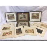 QTY OF 19TH CENTURY PRINTS, SCENES FROM WILLIAM SHAKESPEAR PLAYS