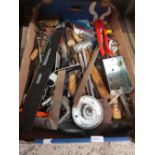 CARTON OF MISC HAND TOOLS