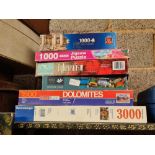 QTY OF BOXED JIGSAW PUZZLES
