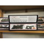 BACHMANN BRANCH LINE LOCOMOTIVE & 4 CARRIAGES, ALL BOXED