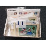 QTY OF POST OFFICE PHQ'S & FIRST DAY COVERS & OTHER WORLD STAMPS