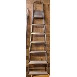 SIX STEP ALUMINIUM STEP LADDER