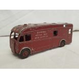 CAST METAL DINKY SUPER TOY OF A HORSE BOX, PLAY WORN