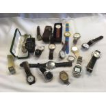 BAG OF MIXED GENTS WATCHES
