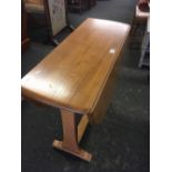 ERCOL WINDSOR DROP LEAF GATE LEG TABLE, SOME WOODWORM